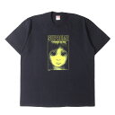Supreme シュプリーム Tシャツ サイズ:XL / 24SS Margaret Keane ティアドロップ クルーネック Tシャツ (Teardrop Tee) / ネイビー 紺 / トップス カットソー 半袖【メンズ】【中古】【新品同様】【K4507】