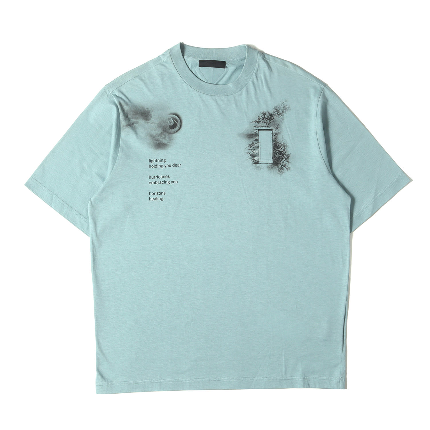 PRADA プラダ メンズ Tシャツ 水色 ライトブルー ユニセックス S ロゴ 楽天市場】PRADA プラダ(カラーブルー)(Tシャツ・カットソー