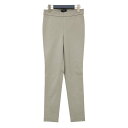 Theory セオリー パンツ ベージュ サイズ:P(5~7号) / テーパード パンツ / HW LEGGING NZ RECOVER2 / イージーパンツ / ウエストゴム コッン / 日本製 / ボトムス ズボン【レディース】【中古】【K4510】