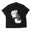 NILoS ニルズ Tシャツ サイズ:4 / グラフィック コットンジャージー モックネック Tシャツ (700CPM5) / DARK RHIZOME / ブラック 黒 / トップス カットソー 半袖 / 日本製【メンズ】【中古】【美品】【K4466】 13,100円
