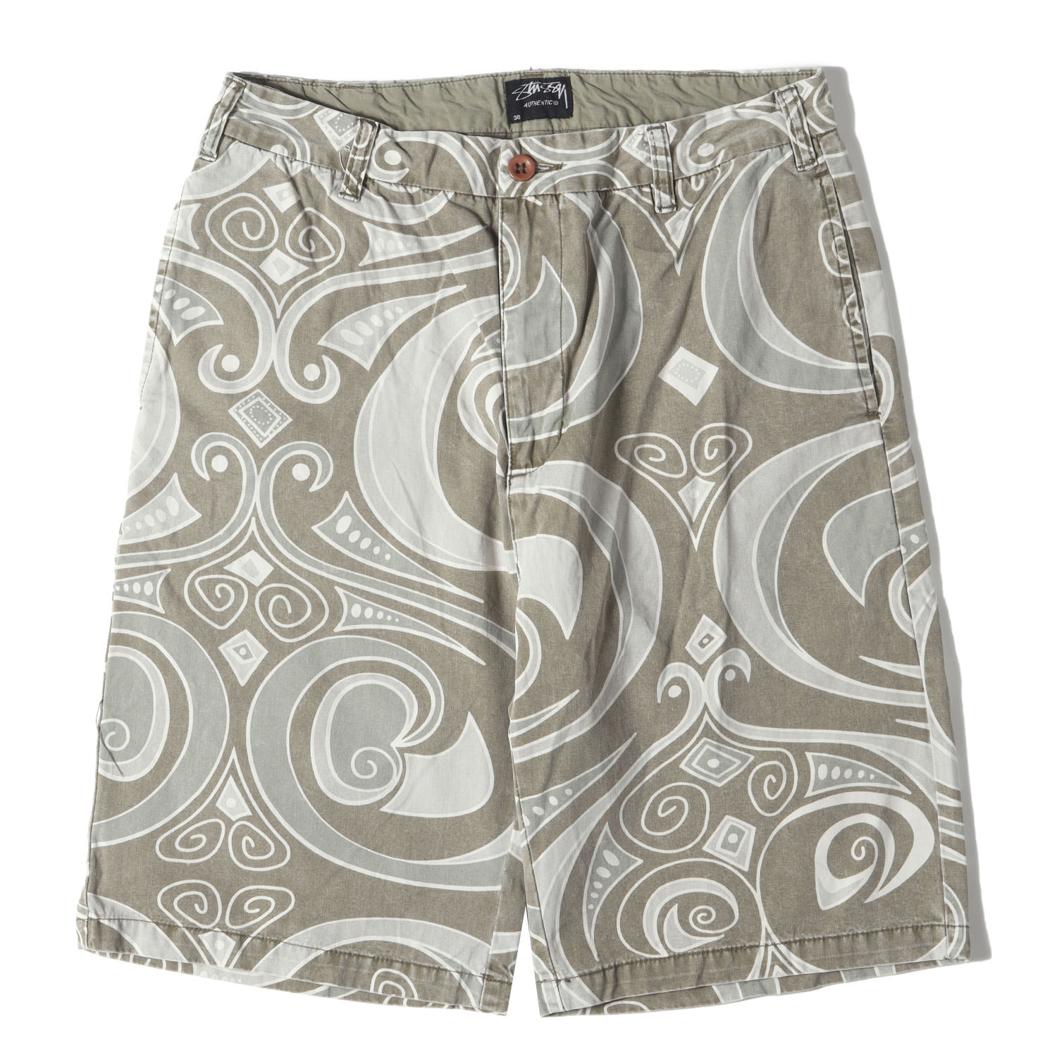 stussy スカル総柄　ショートパンツ 楽天市場】STUSSY ステューシー パンツ サイズ:36 00s コスモ柄