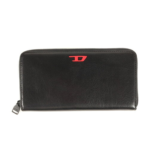 DIESEL ディーゼル 財布 ブラック / レザー ラウンドジップ ウォレット (RAVE CONTINENTAL ZIP L X10112 P3738) / ブラック 黒 / ファッション アイテム 小物【メンズ】【中古】【美品】【K4470】 DIESEL ディーゼル 財布 ブラック / レザー ラウンドジップ ウォレット (RAVE CONTINENTAL ZIP L X10112 P3738) / ブラック 黒 / ファッション アイテム 小物【メンズ】【中古】【美品】【K4470】