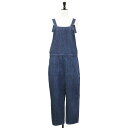 DANTON ダントン パンツ ブルー サイズ:36(S) / デニム サロペット パンツ / SALOPETTE PANTS / オーバーオール テーパード コットン / 日本製 / ボトムス ジーンズ ジーパン【レディース】【中古】【K4473】(4)