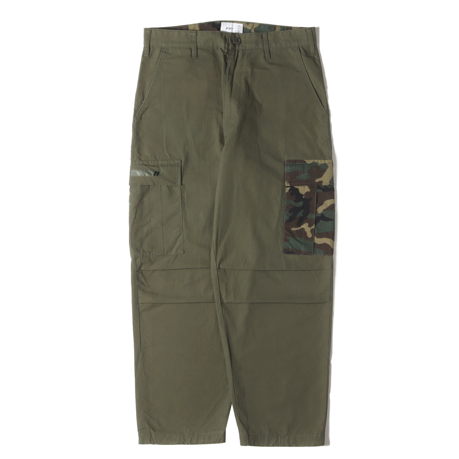 中古】ダブルタップス WTAPS 21AW JUNGLE SKINNY TROUSERS COPO