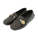 LOUIS VUITTON ルイヴィトン ローファー ブラウン サイズ:34 1/2 22.0cm / モノグラム ミニ ドライビングシューズ / フラット エ...
