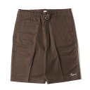 SEQUEL シークエル パンツ サイズ:L / 24SS ロゴ刺繍 チノショーツ (CHINO SHORTS TYPE-S) / ブラウン / ボトムス ショートパンツ ズボン【メンズ】【K4516】