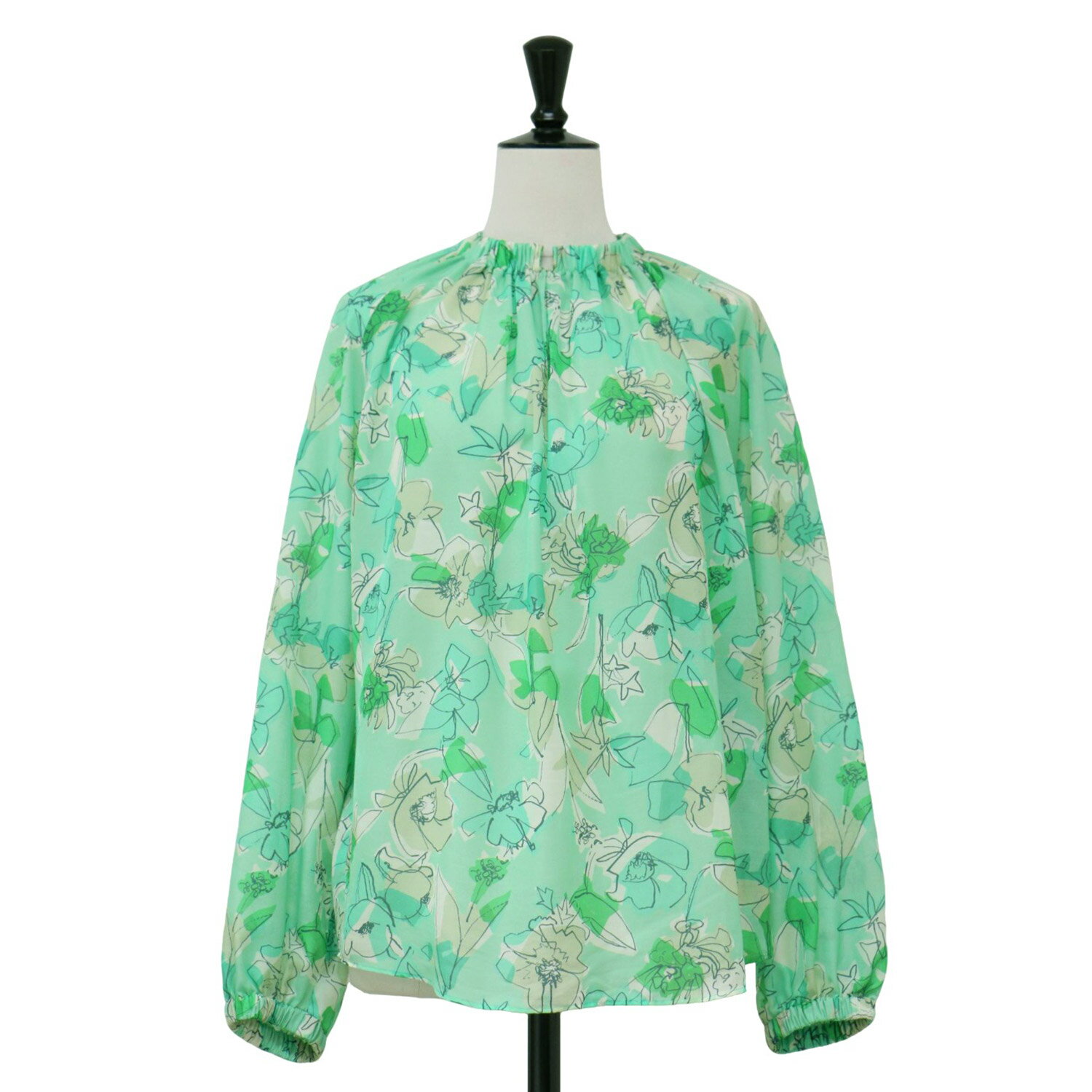 TOMORROWLAND collection トゥモローランド コレクション ブラウス グリーン系