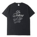 Do Nothing Congress ドゥーナッシングコングレス Tシャツ サイズ:L / ブランドロゴ クルーネック Tシャツ / ブラック 黒 / トップス カットソー 半袖【メンズ】【中古】【新品同様】【K4505】