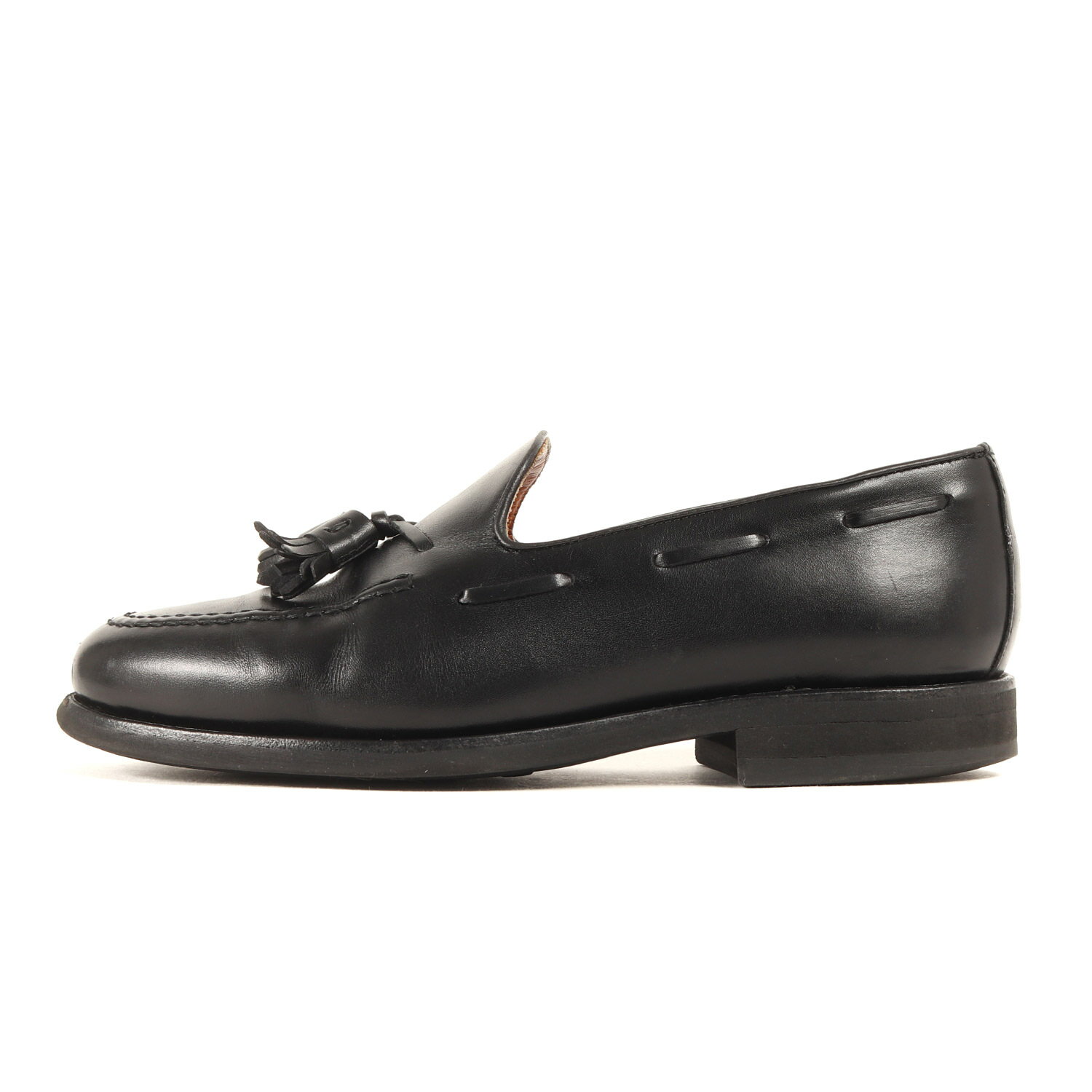 Berwick バーウィック サイズ:5(24.5cm) / タッセル レザー ローファー (8491BCVIBK) / MADE IN SPAIN / ブラッ...