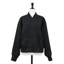 theory luxe セオリーリュクス ブルゾン ブラック 黒 サイズ:38(M) / 24秋冬 ジップアップ ブルゾン / RICHMOND KIAH / スウェット 長袖 ストレッチ ダンボールニット / アウター ジャケット ジャンパー 上着 羽織り【レディース】【中古】【K4510】