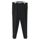 JOSEPH ジョゼフ パンツ ブラック 黒 サイズ:36(S) / テーパード パンツ / スラックス クロップド丈 センタープレス ストレッチ / 日本製 / ボトムス ズボン【レディース】【K4510】
