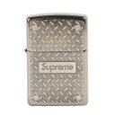 Supreme シュプリーム Zippo ダイヤモンドプレート ジッポ ライター (Diamond Plate Zippo) / シルバー / ブランド ファッ...