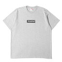 Supreme シュプリーム Tシャツ サイズ:XL / 24SS フューチュラ ボックスロゴ クルーネック Tシャツ (Futura Box Logo Tee) / ヘザーグレー / トップス カットソー 半袖【メンズ】【中古】【新品同様】【K4504】