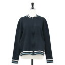 HYSTERIC GLAMOUR ヒステリックグラマー ブルゾン ブラック系 黒 サイズ:S / バックロゴ ニット ブルゾン / ジャケット カーディガン / ジップアップ リブ / アウター 上着 羽織り【レディース】【中古】【K4510】