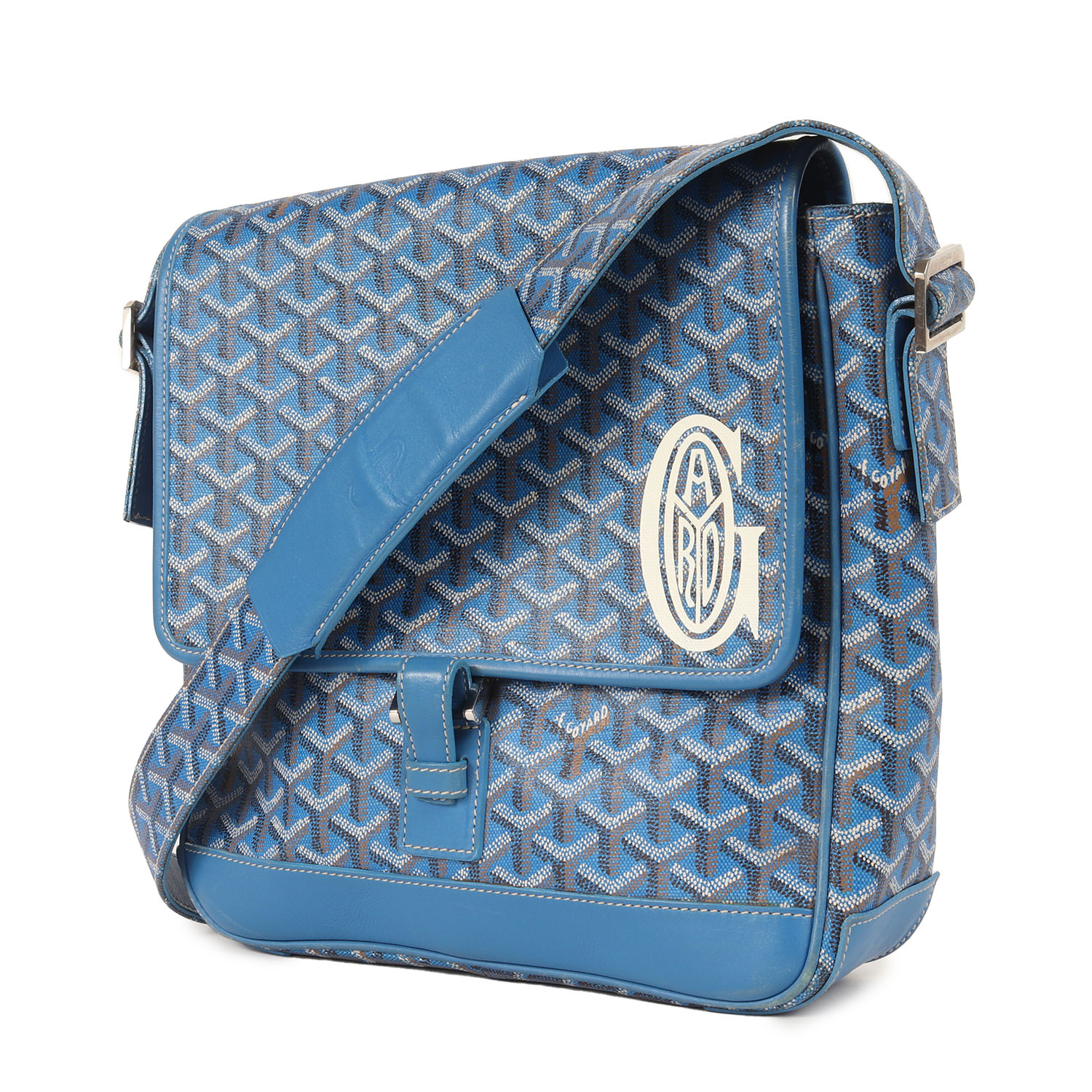 未使用 Goyard ゴヤール グランブルー mmメッセンジャーバッグ 未使用 Goyard ゴヤール グランブルー mmメッセンジャーバッグ