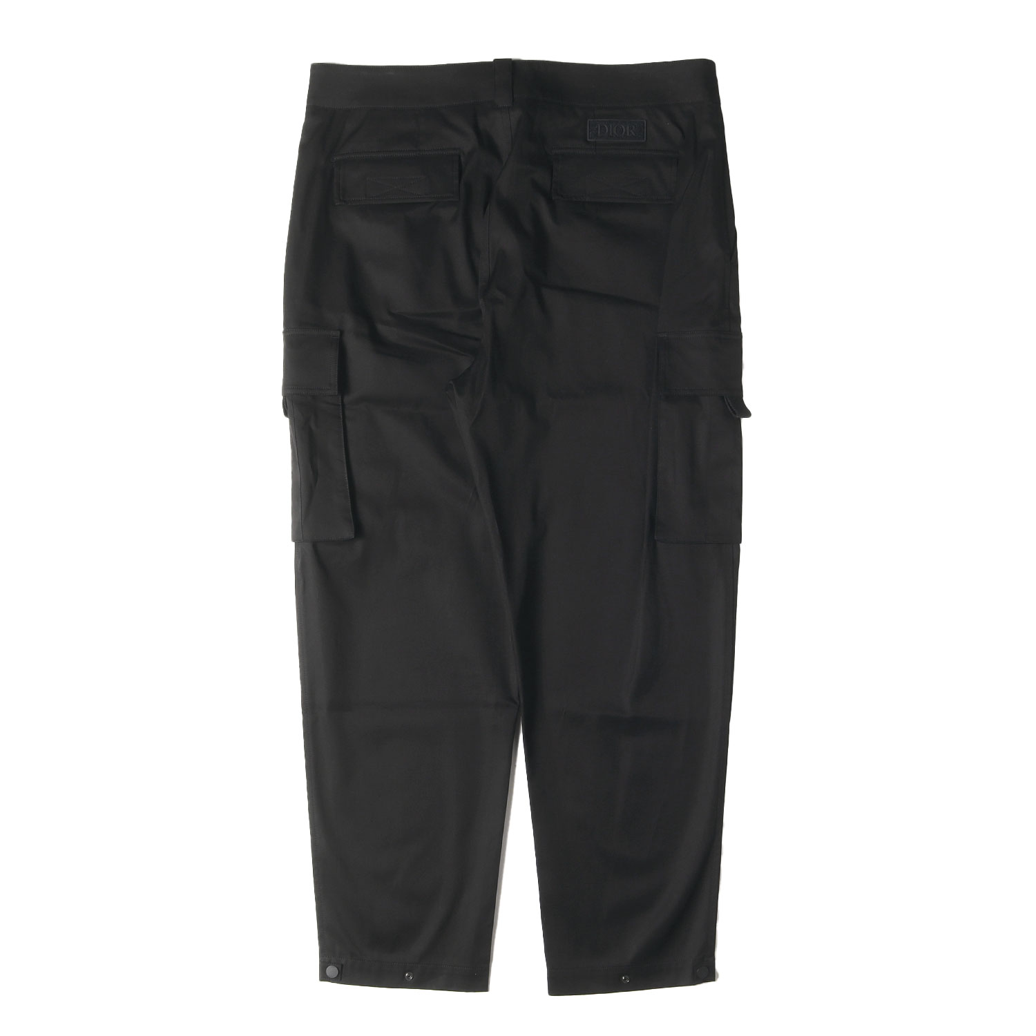 Dior ディオール パンツ サイズ:52 / 24年購入品 ストレッチ コットン ギャバジン カーゴ パンツ (013C122A3866) / ブラック 黒 / ボトムス ズボン ミリタリー / イタリア製【メンズ】【中古】【美品】【K4603】