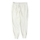AKM エイケイエム パンツ サイズ:S / 21AW ストレッチ ジャージー イージー パンツ (DUAL WARM BARE PONTI RIB P278 ALR018) / ホワイト 白 / ボトムス ズボン【メンズ】【中古】【美品】【K4567】