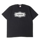 Supreme シュプリーム Tシャツ サイズ:XL / 22SS グラフィックロゴ クルーネック Tシャツ (Top Shotta Tee) / ブラック 黒 / トップス カットソー 半袖【メンズ】【中古】【新品同様】【K4505】
