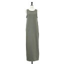 Spick&Span スピックアンドスパン ワンピース カーキ サイズ:38(M) / 23春夏 天竺 アメスリ ロング ワンピース / ノースリーブ クルーネック カットソー素材 コットン / トップス ドレス 【レディース】【中古】【K4507】