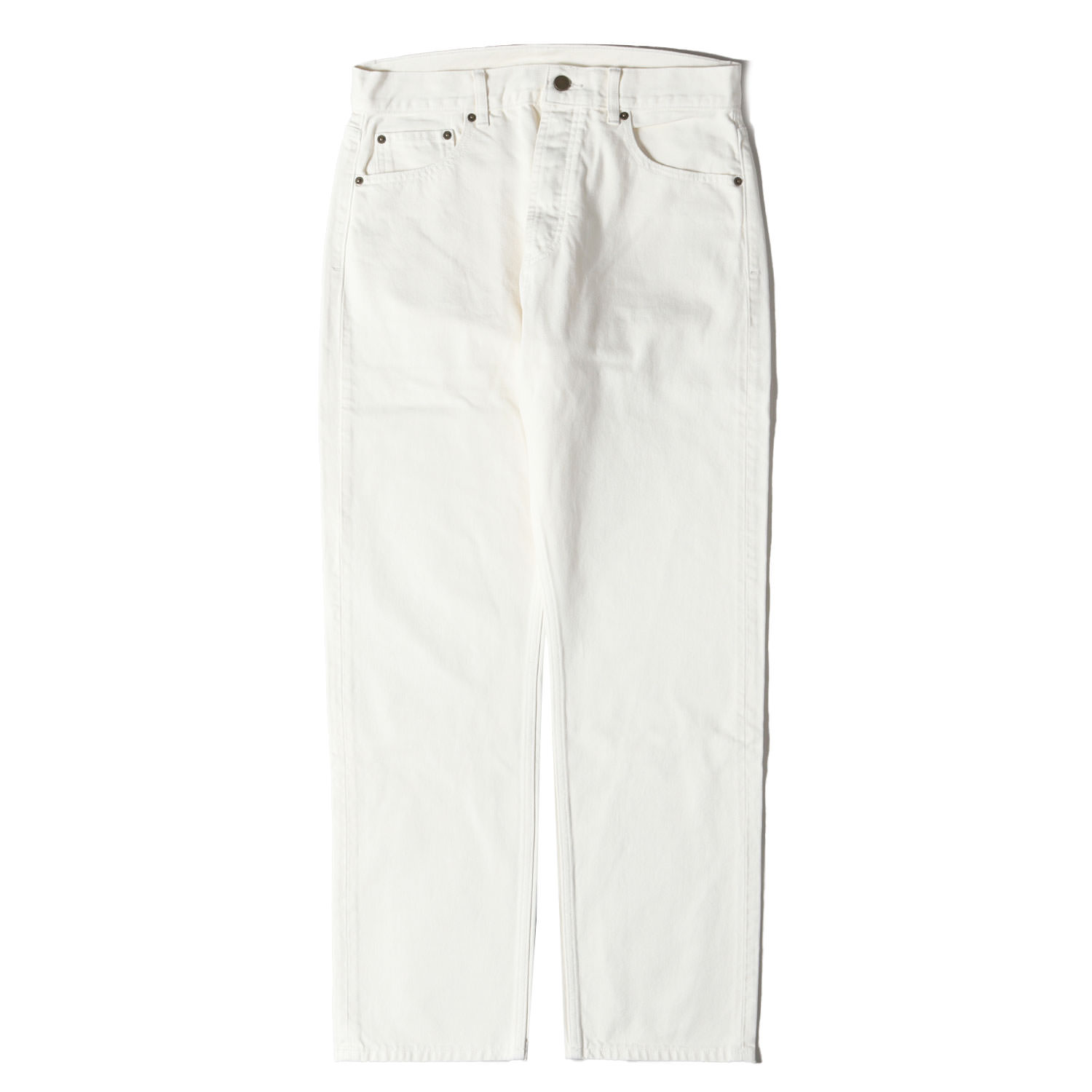 FEAR OF GOD フィアオブゴッド パンツ サイズ:30 / FOG ESSENTIALS 5ポケット ホワイト デニムパンツ/ 白 / ボトムス ジーンズ ジーパン【メンズ】【中古】【美品】【K4545】