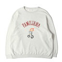 Name. ネーム スウェット サイズ:2 / 23SS kurry グラフィック スウェットシャツ (FAMILIANA UNIVERSITY SWEATSHIRT with kurry) / 裏毛 / オートミール / 日本製 / トップス トレーナー【メンズ】【中古】【K4545】