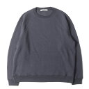 SEVEN BY SEVEN セブン バイ セブン スウェット サイズ:M / 24AW ラグランスリーブ コットンウール スウェットシャツ (RAGLAN SLEEVE SWEAT SHIRTS) / 裏毛 / MADE IN JAPAN / ネイビー 紺 / トップス トレーナー【メンズ】【中古】【美品】【K4545】