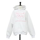 Online Ceramics オンラインセラミックス SILENT HILL 2 パーカー ホワイト 白 サイズ:S / 23春夏 グリッター ロゴ スウェット パーカー / Heavens Night / フーディー プルオーバー 長袖 / トップス【レディース】【中古】【K4515】