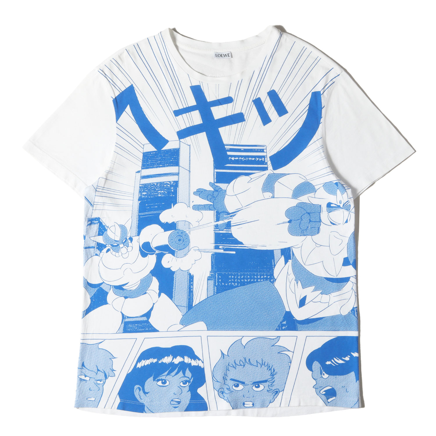 LOEWE ロエベ Tシャツ / アニメ コミック グラフィック クルーネック Tシャツ (H616 ...