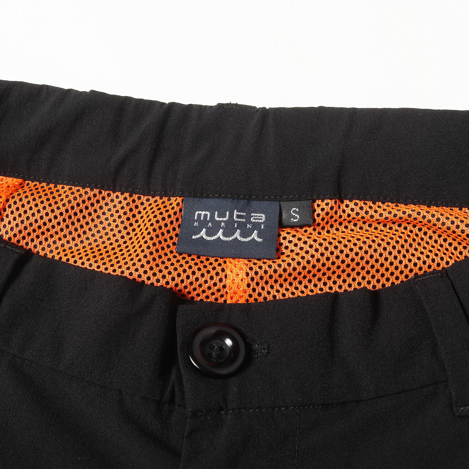 muta ムータ パンツ ブラック 黒 サイズ:S | メッシュライナー付き ストレッチ ナイロン タイト ハーフ ショートパンツ (YMMX-180816) | ボトムス ショーツ【メンズ】【中古】【K4609】