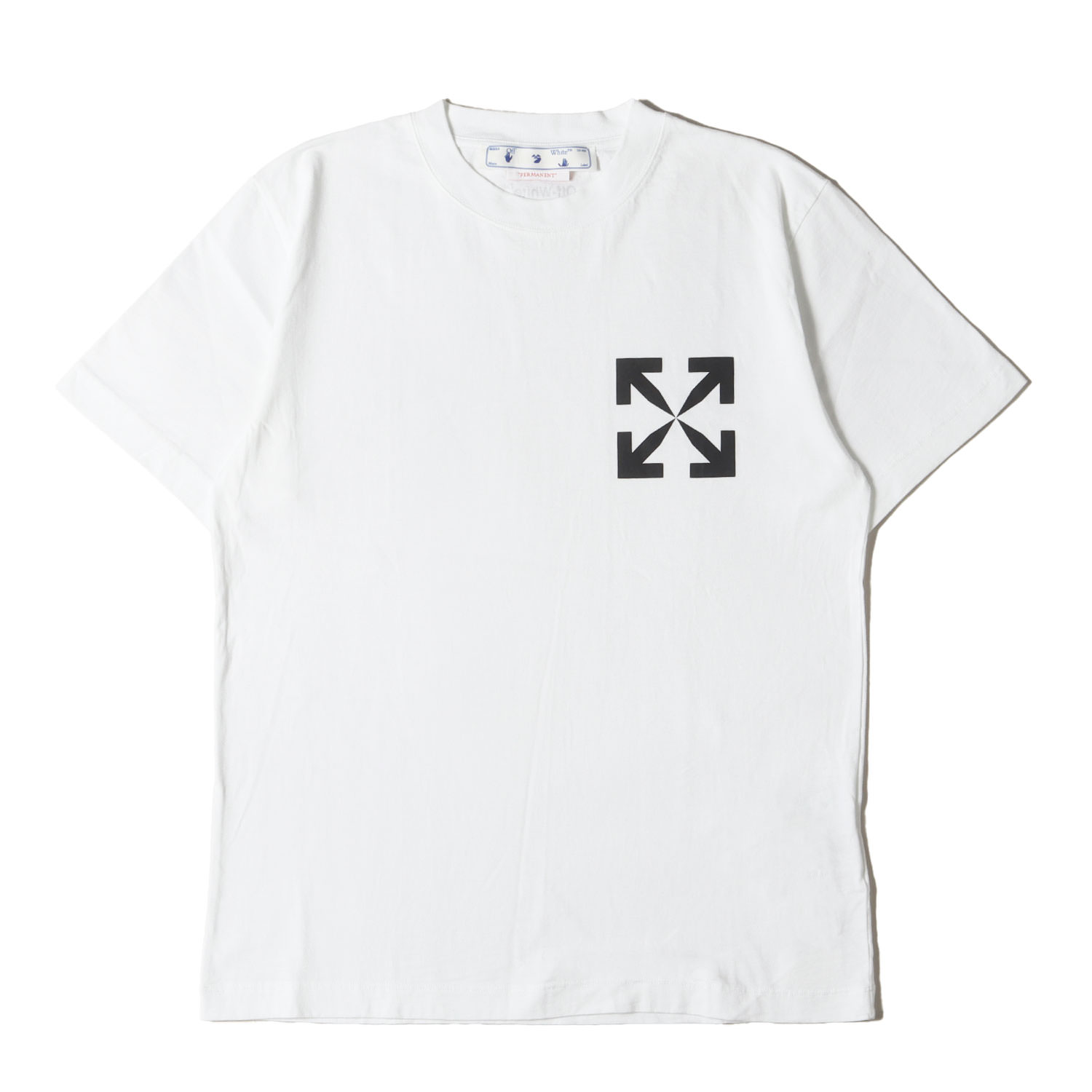 Off-White 白Tシャツ ホワイト/ブルー Lサイズ 楽天市場】OFF-WHITE オフホワイト(サイズ(S/M/L)M)(T