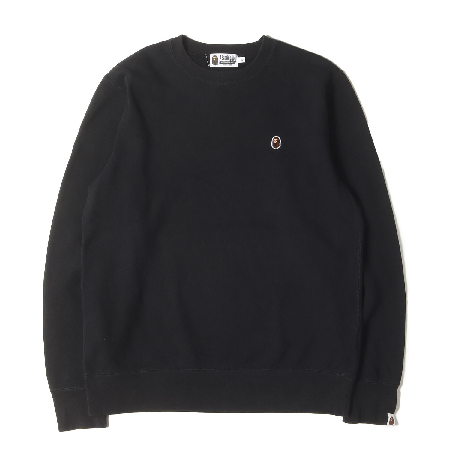 A BATHING APE スウェット トレーナー M 中古 古着 黒 ベイプ 楽天市場】a bathing ape 中古(スウェット・トレーナー