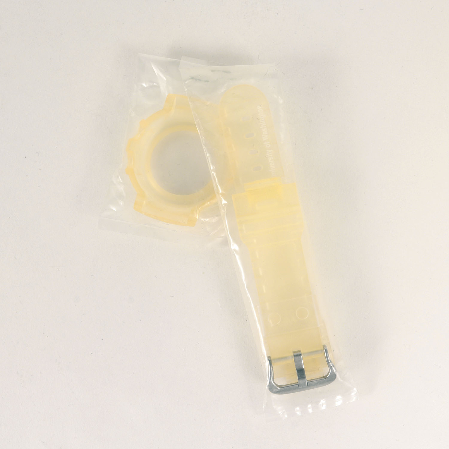 G-SHOCK ジーショック 90s AW-500 シロクマモデル用 純正 替え ベセル / バンド | クリア | 90年代 CASIO カシオ【メンズ】【中古】【K4570】