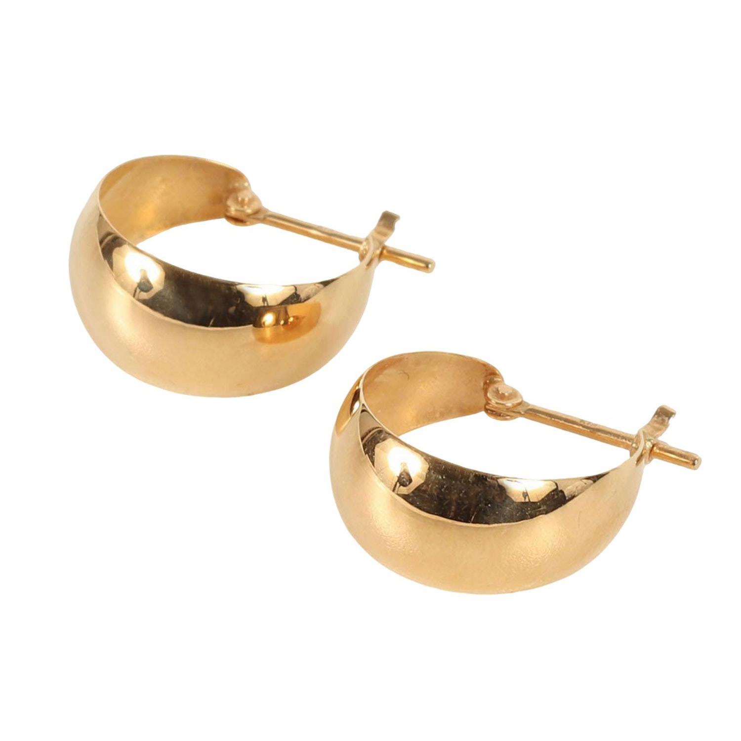 TSUTSUMI ツツミ K18YG フープ ピアス / 両耳用 | イエローゴールド | アクセサリー ジュエリー ファッション アイテム 小物【レディース】【中古】【K4580】のサムネイル