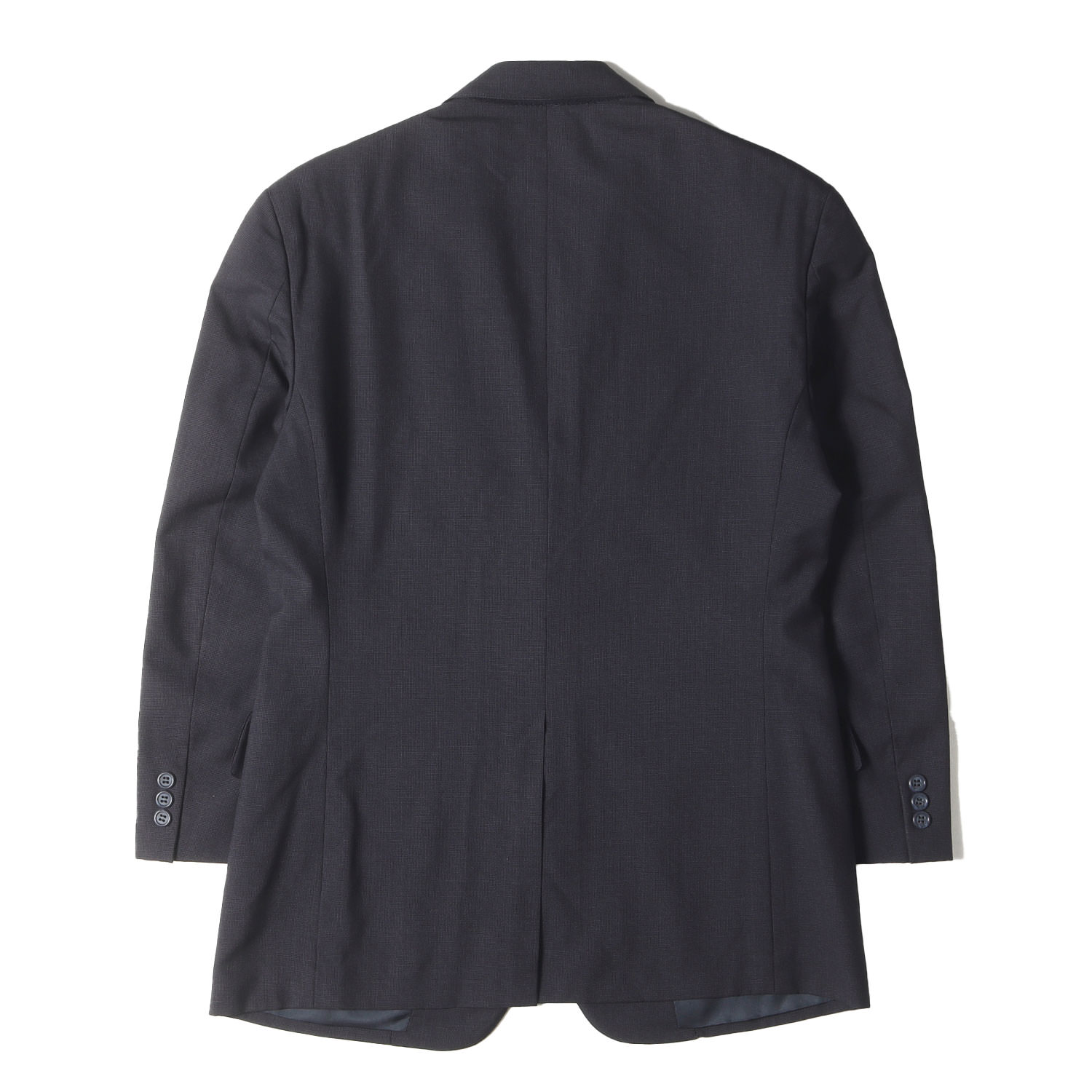 BROOKS BROTHERS ブルックスブラザーズ ダークネイビー 紺 サイズ:36SHT 30W | ピンチェック ウール スーツ セットアップ 【メンズ】【中古】【K4577】