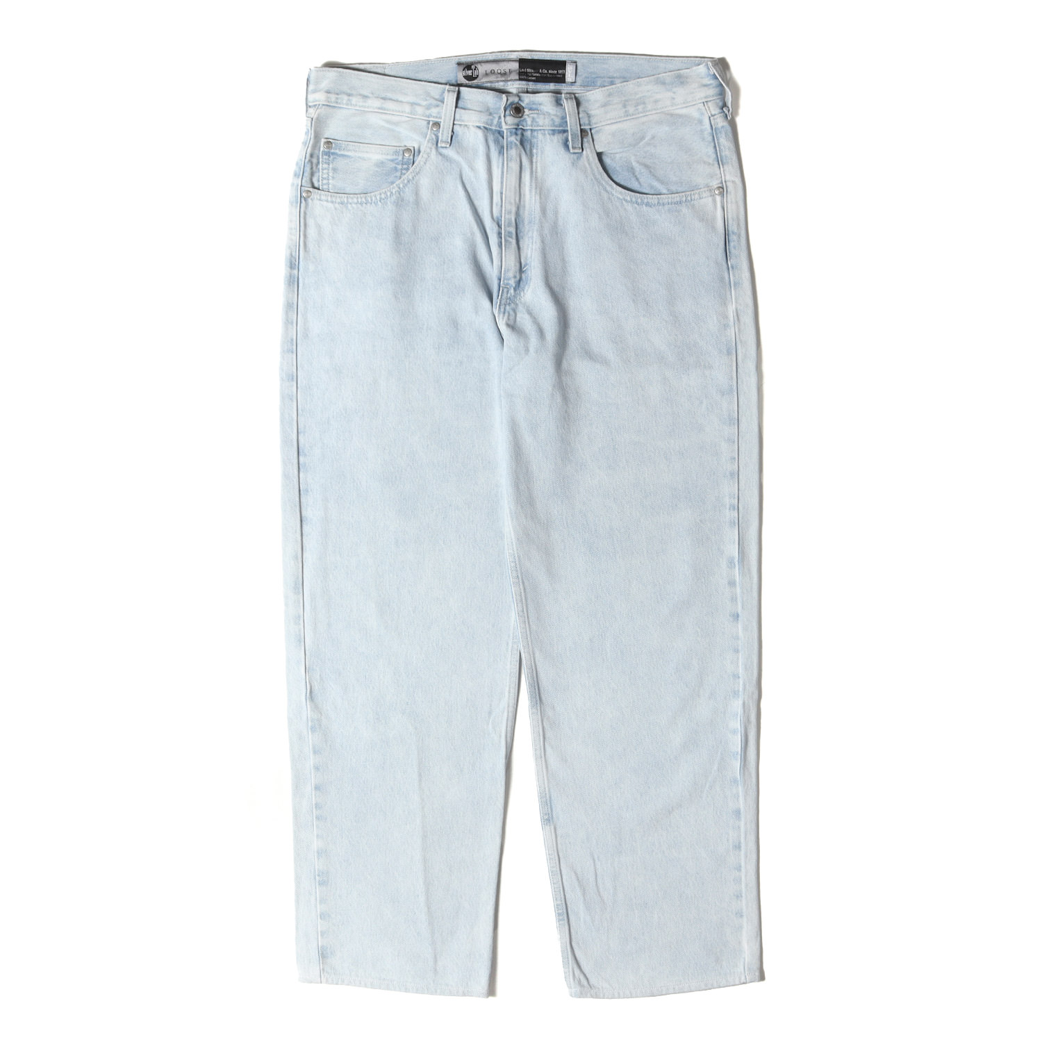 Levis リーバイス パンツ サイズ:34×32 | SILVERTAB ルーズフィット デニムパンツ (LOOSE FIT) | ライトインディゴ | ボトムス ジーンズ ジーパン【メンズ】【中古】【K4765】