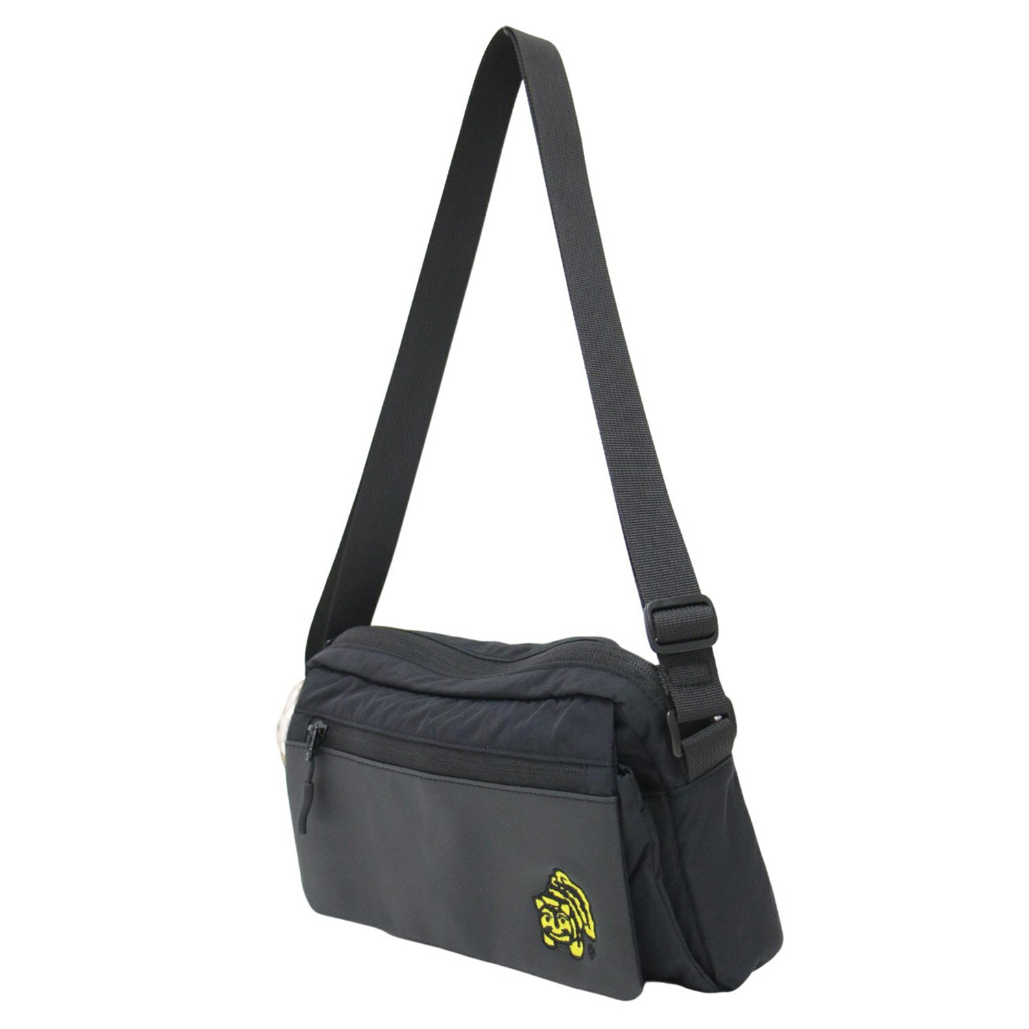 ear PAPILLONNER イア パピヨネ 虎屋ういろ バッグ ブラック 黒 | 24春夏 虎ショルダーバッグ / ウォレットバッグ | 斜め掛け 肩掛け コトラ 刺繍 | ブランド コラボ カバン【レディース】【K4650】