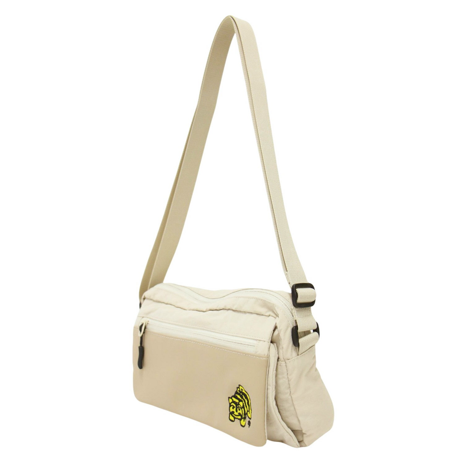 ear PAPILLONNER イア パピヨネ 虎屋ういろ バッグ ベージュ | 24春夏 虎ショルダーバッグ / ウォレットバッグ | 斜め掛け 肩掛け コトラ 刺繍 | ブランド カバン コラボ【レディース】【K4650】