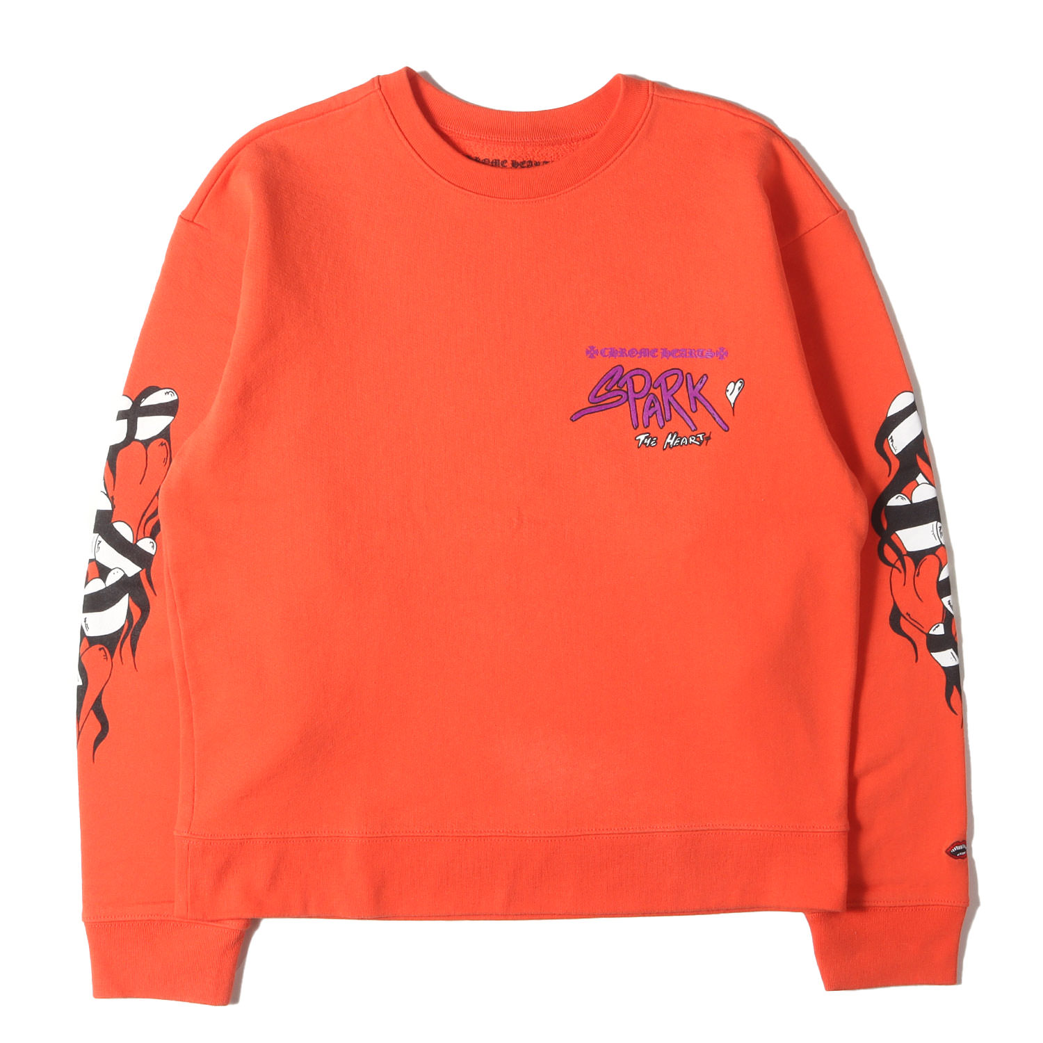 CHROME HEARTS クロムハーツ スウェット オレンジ サイズ:M | 23SS matty boy グラフィック クルーネッ..