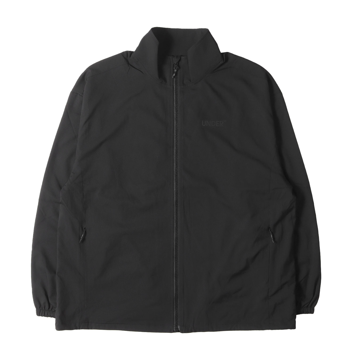 Hurley ハーレー ジャケット ブラック 黒 サイズ:L | 24AW UNDER R別注 PHANTOM ストレッチ リップストップ ジップ ジャケット | アウター ブルゾン 上着 | コラボ