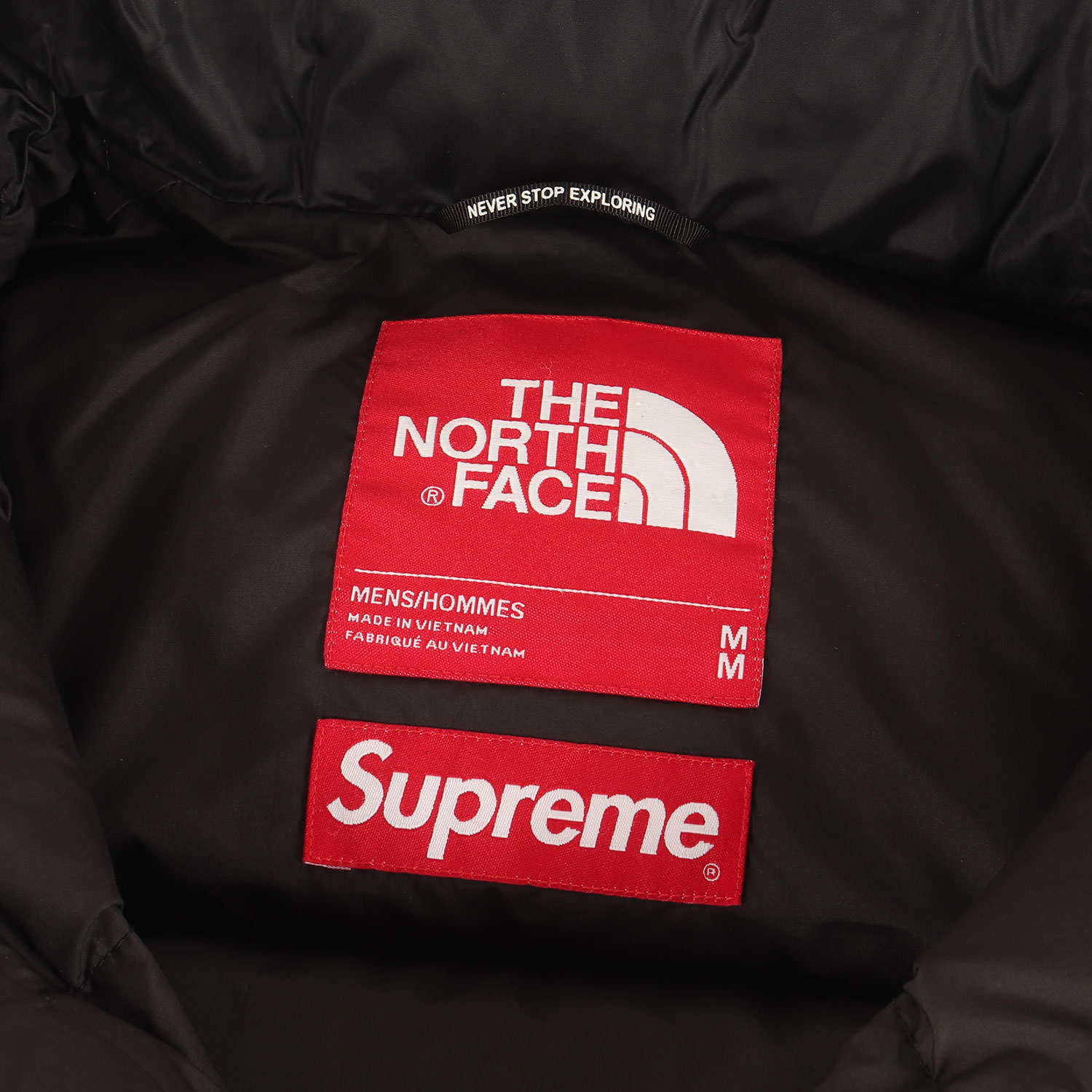 Supreme シュプリーム ジャケット ペーパー サイズ:M | THE NORTH FACE ペーパープリント ヌプシ ダウンジャケット (Paper Print Nuptse Jacket) | アウター ブルゾン 上着 | コラボ【メンズ】【中古】【K4734】