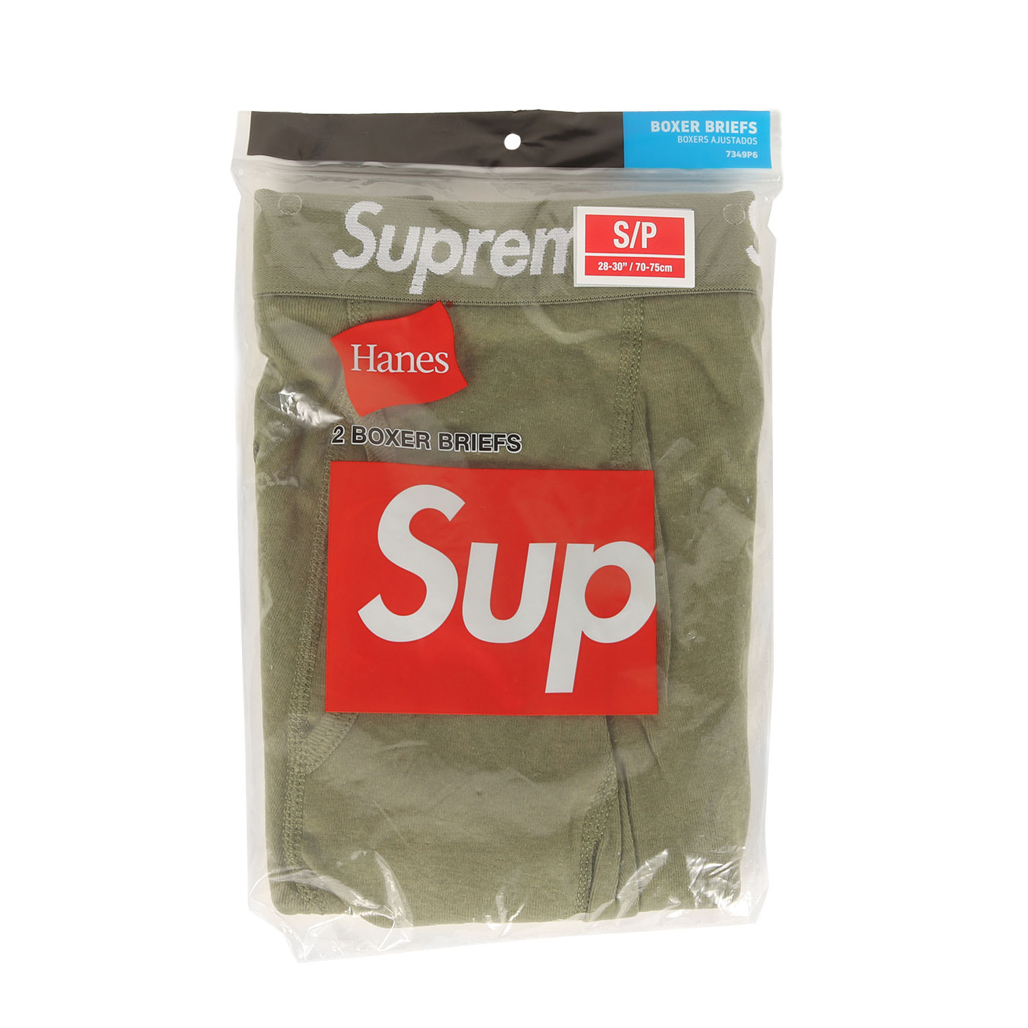Supreme シュプリーム オリーブ サイズ:S | 22SS Hanes ボクサーブリーフ / ボクサーパンツ | 2枚パッ..