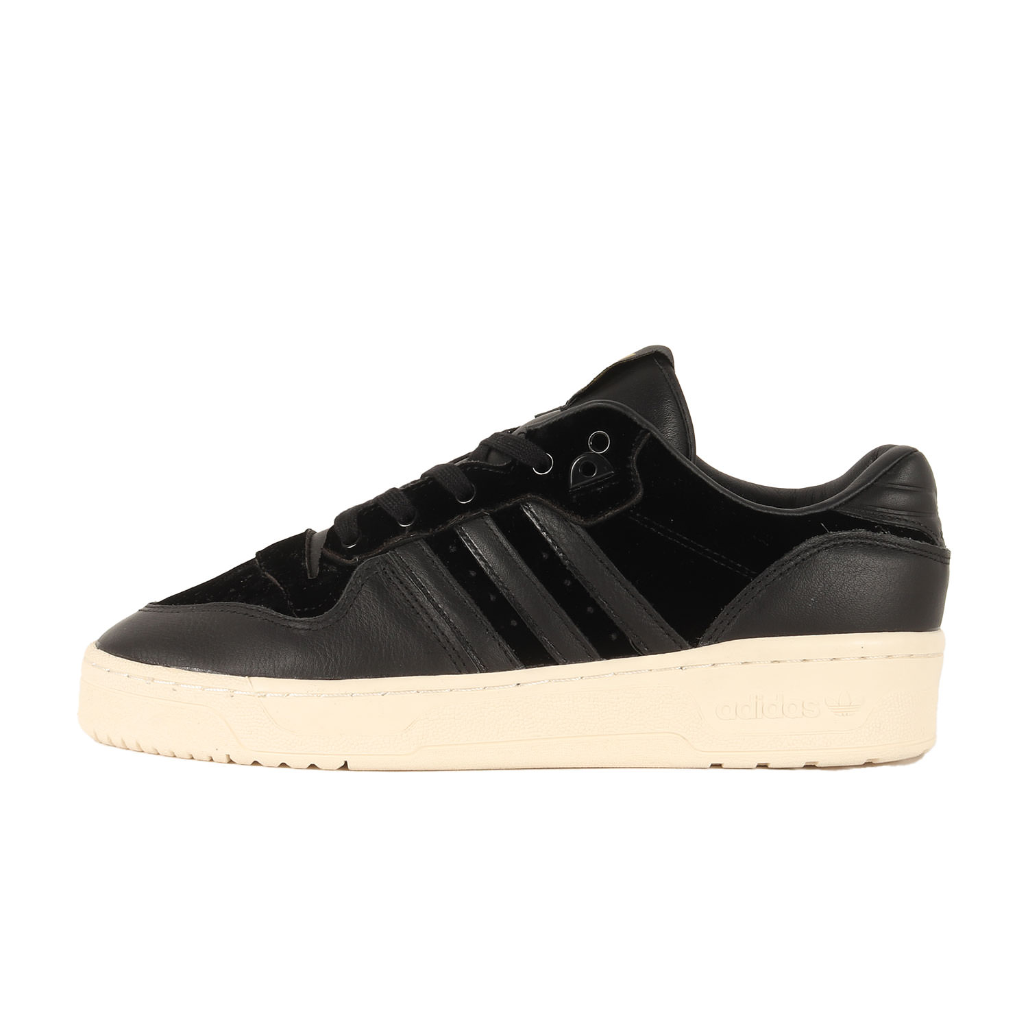 adidas アディダス サイズ:US10(28.0cm) | RIVALRY LOW (EH0181) | ライバルリー ロー | ブラック 黒 | ローカット スニーカー シューズ 靴【メンズ】【中古】【新品同様】【K4839】