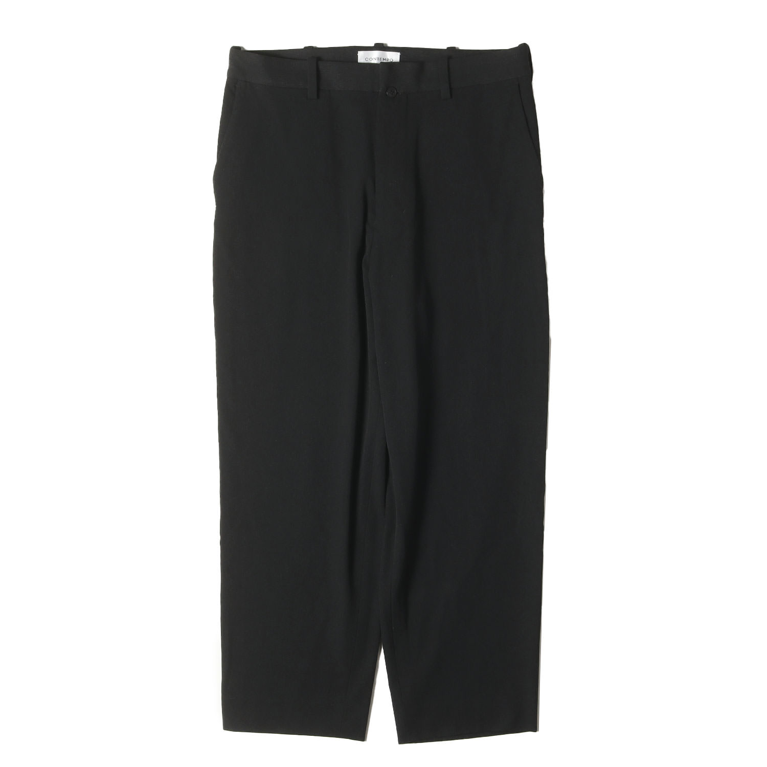 YAECA ヤエカ パンツ ダークグレー サイズ:L | ワイド テーパード スラックス パンツ (2WAY PANTS WIDE TAPERED) / CONTEMPO | 日本製 | ボトムス ズボン【メンズ】【中古】【K4701】