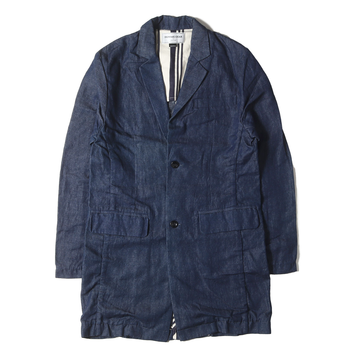 Denime ドゥニーム ピーコート アウター ジャケット ブルゾン ウール 2026年最新】DENIME メンズ ピーコート・ウールコートの人気アイテム