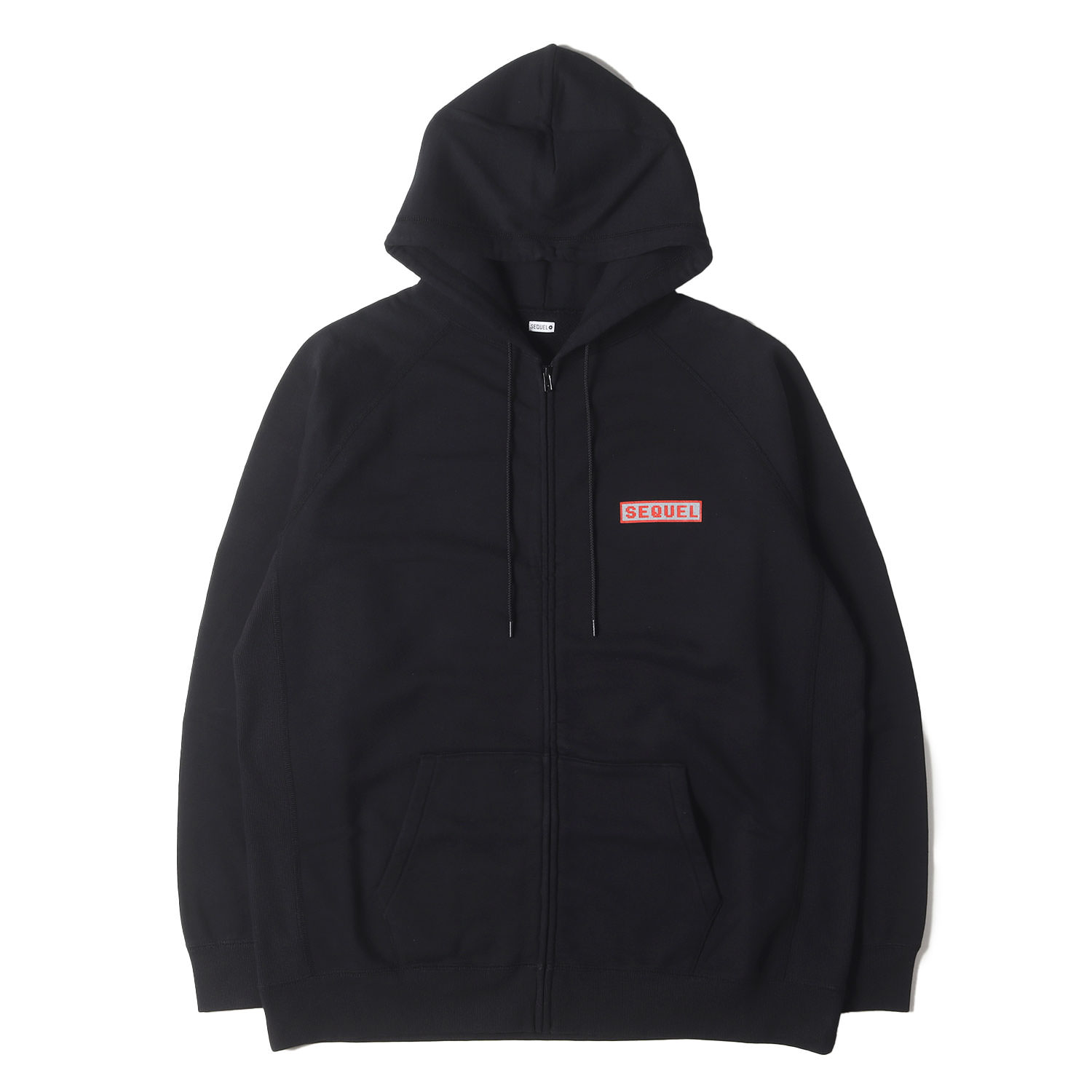 Rakuten - SEQUEL シークエル パーカー ブラック 黒 サイズ:L | 23SS TEAMロゴ ジップ スウェット パーカー (ZIP HOODIE) | トップス フーディー【メンズ】【K4831】