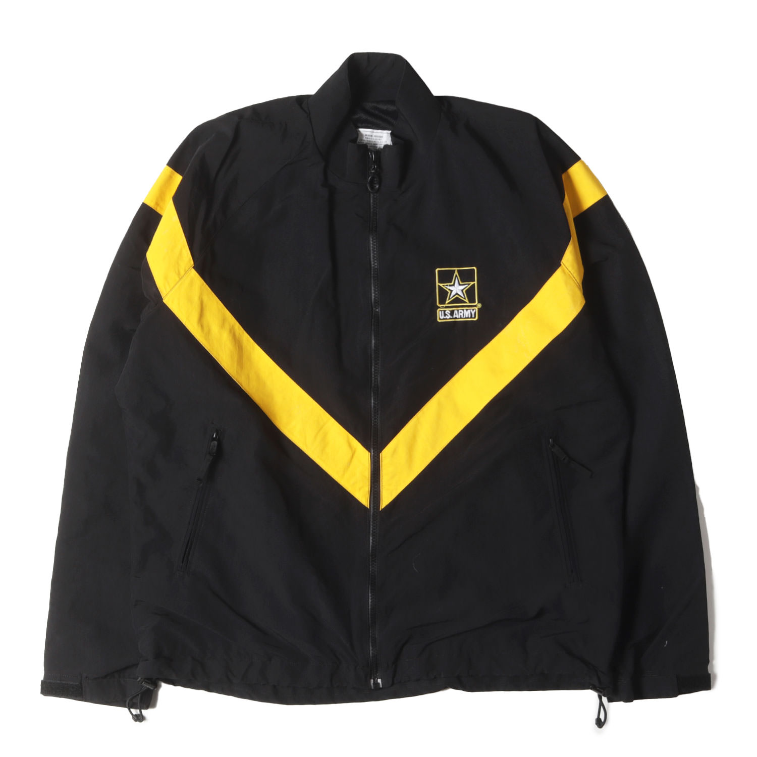 Rakuten - Vintage Military Item ヴィンテージミリタリー | 米軍実物 U.S.ARMY APFU トレーニング ジャケット | ブラック 黒 サイズ:MEDIUM-REGULAR(M-R) | アウター ブルゾン 上着【メンズ】【中古】【K4792】