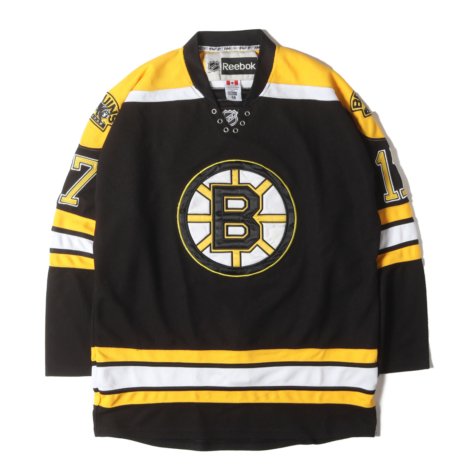 Rakuten - Reebok リーボック ブラック イエロー サイズ:48 | 00s NHL ボストン・ブルーインズ ホッケー ジャージ トップ | トップス カットソー 長袖【メンズ】【中古】【K4840】