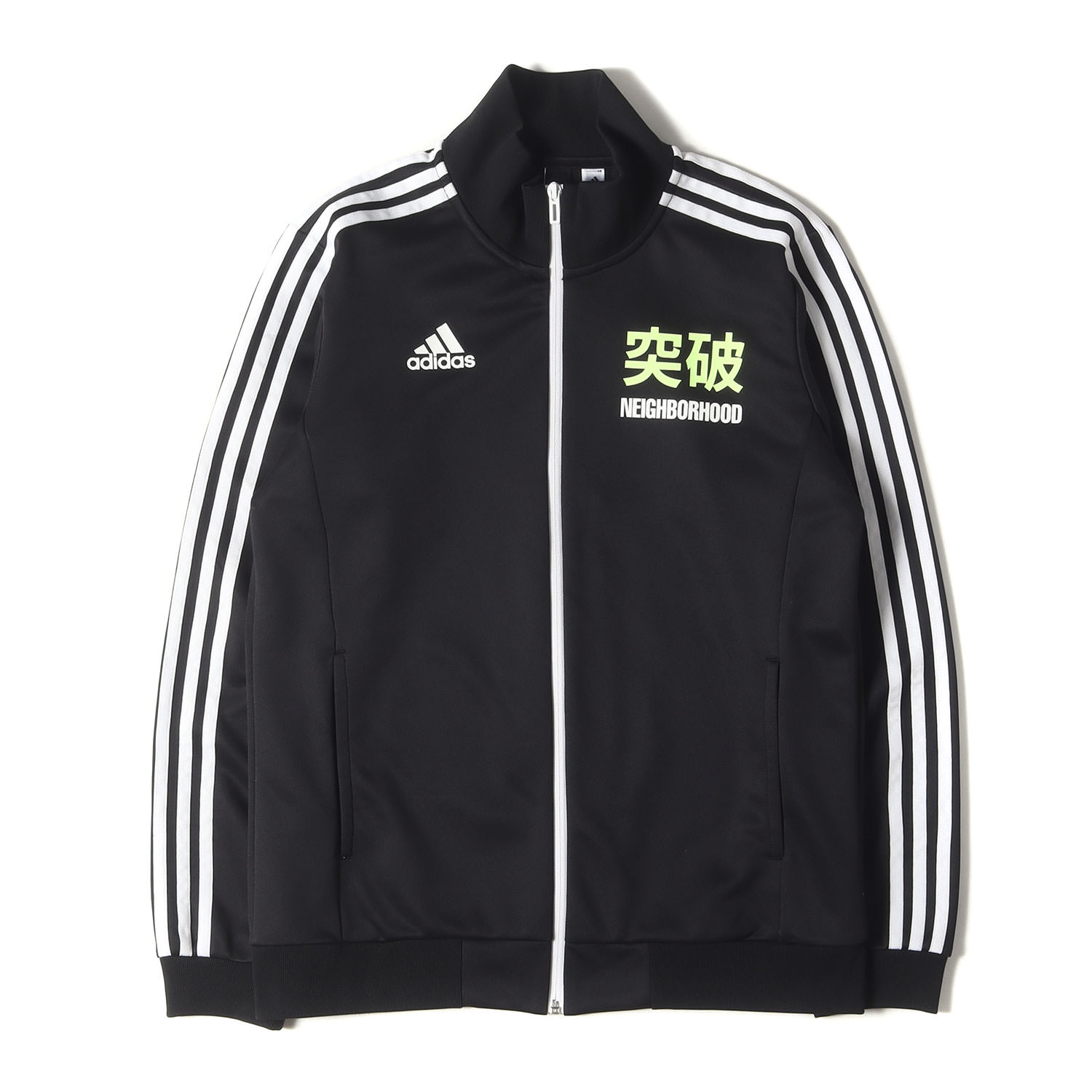 NEIGHBORHOOD ネイバーフッド ジャケット ブラック 黒 サイズ:L | adidas 勝 ...