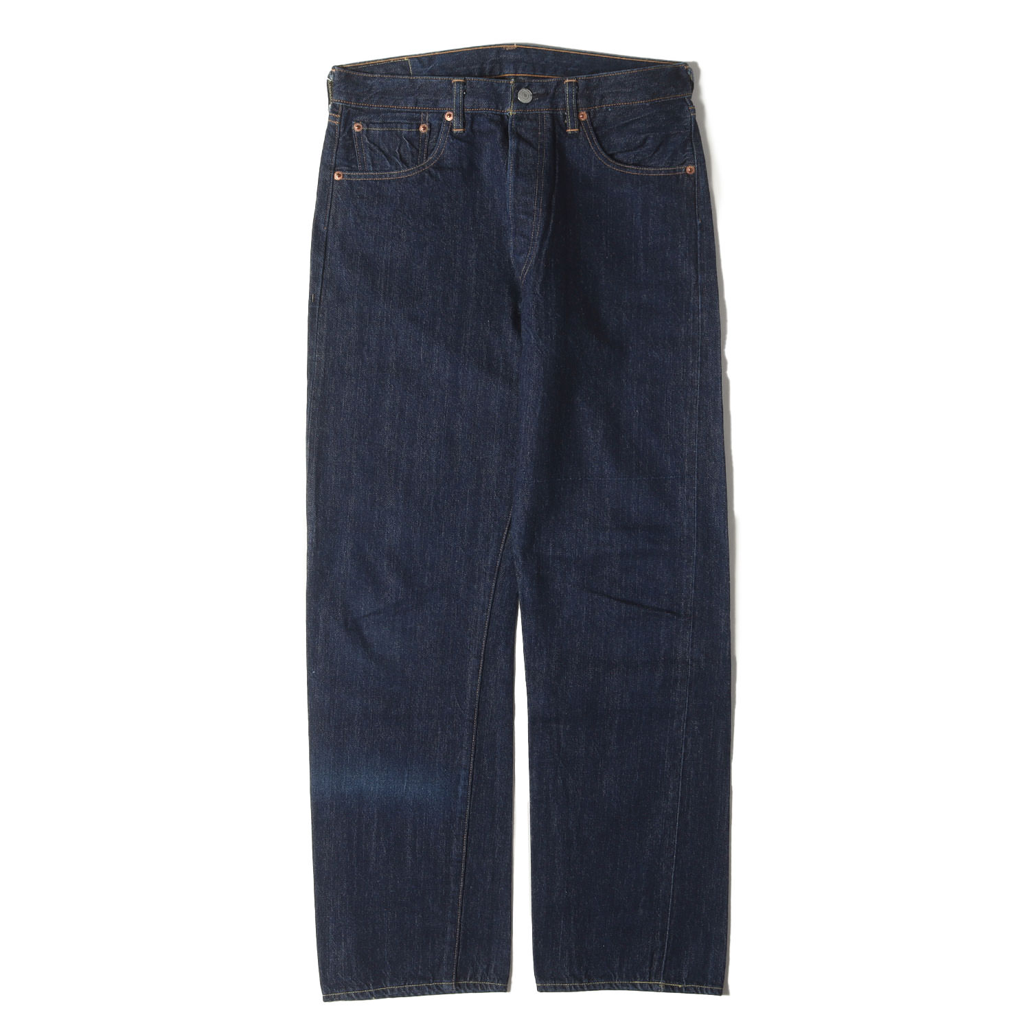 Levis / LVC リーバイス デニムパンツ サイズ:34×34 | 希少 濃紺 | 00s 1967年復刻 Fタイプ 501 Big E デニムパンツ | インディゴ 90% | 00年代 古着 | ボトムス ジーンズ ジーパン【メンズ】【中古】【K4772】
