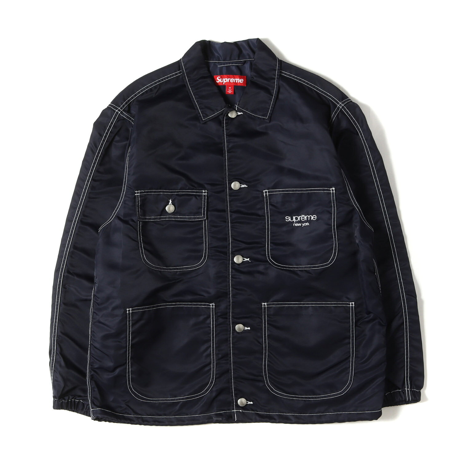 楽天市場】supreme ナイロン ジャケット（カラーネイビー）（メンズ